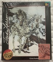 Crow Ponies 1026 PC Jigsaw Puzzle 01123 Concealed Imagery Judy Larson Ho... - $18.59