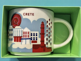 Starbucks Coffee Mug Crete, Greece New You Are Here Series Shipped From Usa - $51.41