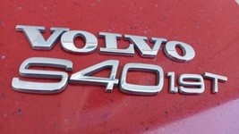 OEM 2001 2002 2003 2004 Volvo S40 1.9T Rear Chrome Letters Trunk Emblem - $14.39