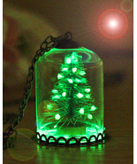 FREE W $40 ORDERS GLOW NECKLACE HAPPY PROSPEROUS &amp; LUCKY HOLIDAYS YULE M... - $0.00