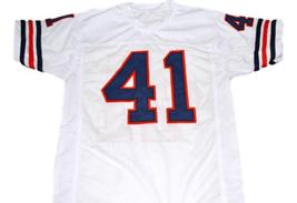 Brian Piccolo #41 Brian's Song Movie Men Football Jersey White Any Size image 5
