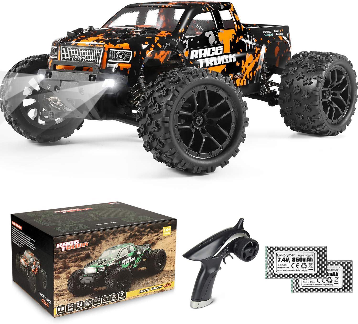Haiboxing 16890 1/16th Brushed Rc Monster Truck All-Terrain