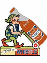 Whistle Soda Elf Plasma Cut Metal Sign - $39.95