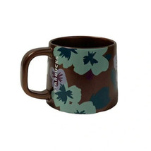 Starbucks 2020 Spring Floral Pansy  Bronze Ceramic Mug  14oz Capacity - $18.69