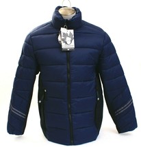 Canada Weathergear Blue Zip Front Insulated Puffer Jacket Men&#39;s NWT - $135.74