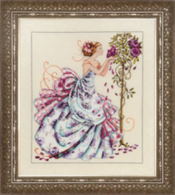 MD124 ROSES OF PROVENCE - by Mirabilia Design with Complete Materials - $42.56+