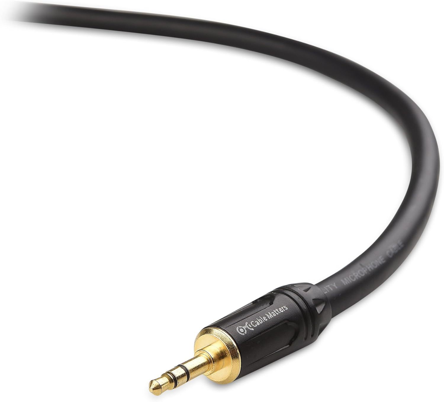 LyxPro 10 Ft. Microphone XLR Cable with Stereo 3.5mm Mini Jack