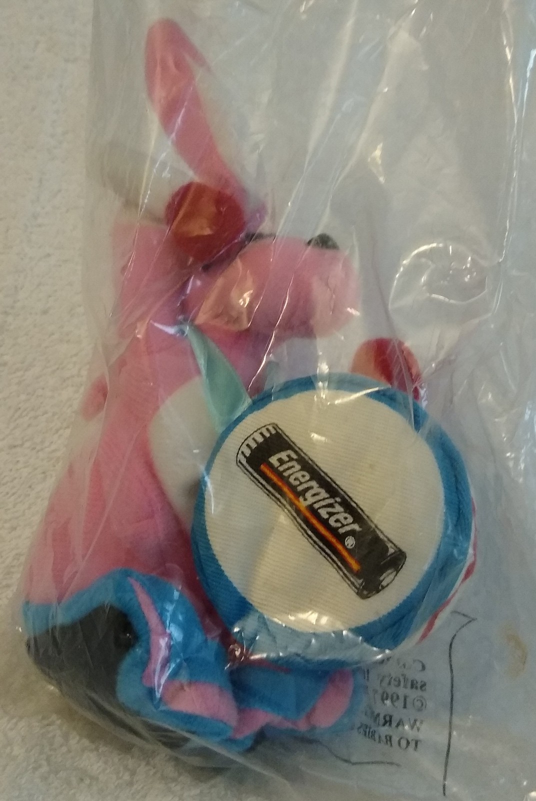 Energizer© Bunny WindUp and Plush Promos Vintage Characters & Dolls