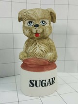 Critter Bells: Puppy sitting on a sugar jar Collector Bell  JASCO  #374 - $6.95
