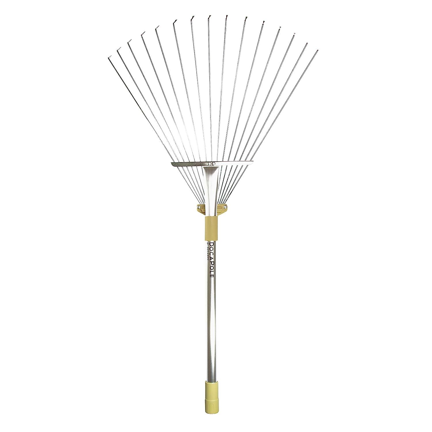 Docapole Roof Rake Extension Pole Attachment // Adjustable Roof Rake