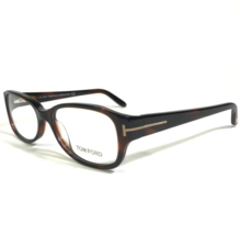 Tom Ford Eyeglasses Frames TF5143 050 Brown Tortoise Gold Rectangular 52... - $130.69