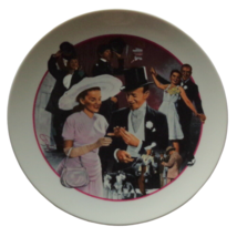 Vtg 1986 Avon Images Of Hollywood Easter Parade 8" Porcelain Collectors Plate - $6.57