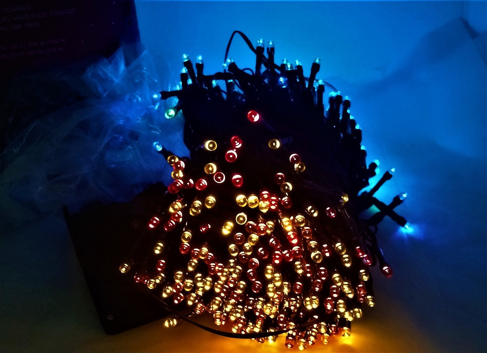 Christmas Solar Lights Christmas 400 Count Solar Powered LED Christmas Lights 40 Outdoor