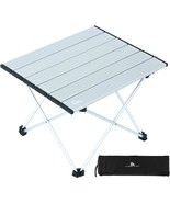 Iclimb Ultralight Compact Camping Alu. Folding Table With Carry Bag,, Si... - $34.92