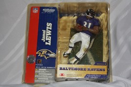 Mcfarlane NFL Series 8 Jamal Lewis Baltimore Ravens Chase Variant White  Jersey