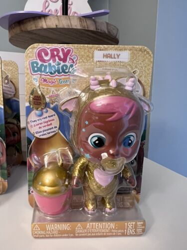 Cry Babies Magic Tears Golden Edition HALLY in Gold Outfit - Dolls ...