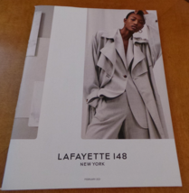 Lafayette 148 New York Fashion Catalog great clothes; great models Feb 2... - $24.00