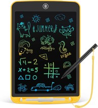 HOMESTEC Astrodraw Drawing Pad Toys, Colorful LCD Writing Tablet for Kids,  Doodle Board for Toddlers 3 4 5 6 Years Old, Travel Sensory Space Toy for