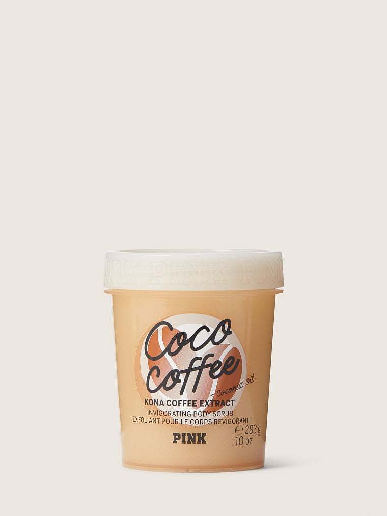 nwt victoria’s secret coco coffee  exfoliating body scrub 10 oz!!!