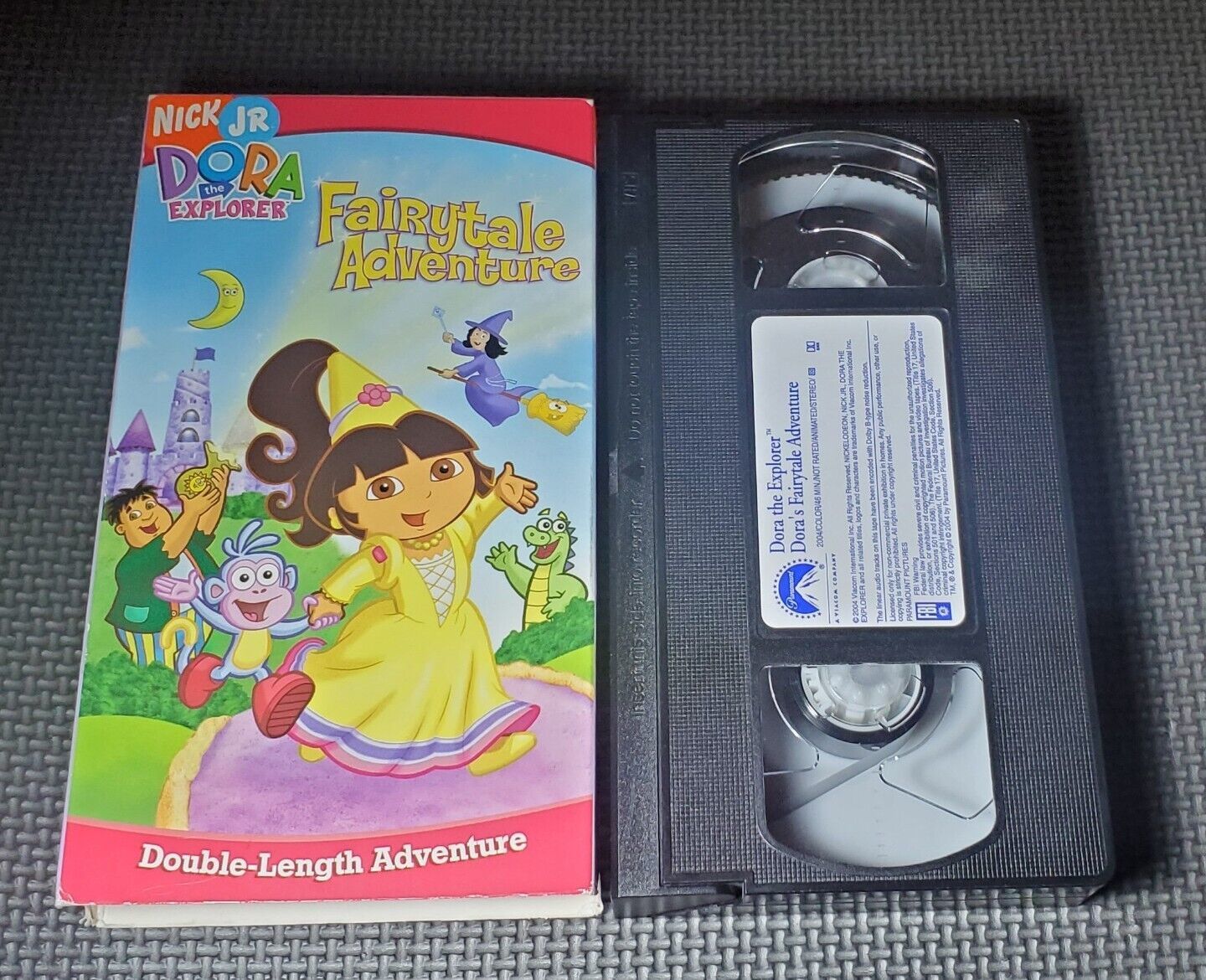 Nick Jr Dora the Explorer Fairytale Adventure VHS Video Tape 2004 ...