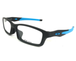 Oakley Eyeglasses Frames CROSSLINK OX8029-0156 SATIN BLACK Matte Blue 56... - $102.64