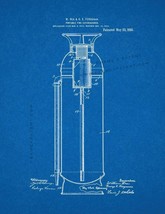 Portable Fire-extinguisher Patent Print - Blueprint - $7.95+