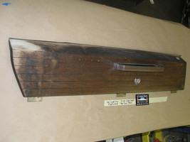 66 Cadillac Fleetwood Brougham Left Rear Upper Door Panel Pull Handle Woodgrain - $149.99
