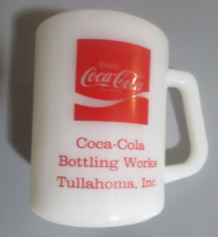 Coca-Cola Bottling Works Tullahoma, Inc White Coffee Mug with Square Logo - $7.43