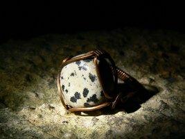 Haunted Were-Leopard Living Entity Unique Antique Ring Leopard Miracle by izida - $222.00
