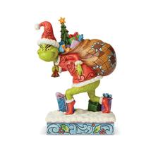 Grinch Figurine Jim Shore Christmas Tip Toeing 7.75" High #6004062 Stone Resin image 2