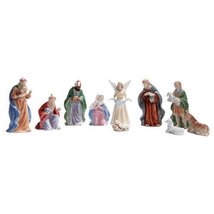 PTC 4 Inch Nativity Scene Characters Statue Figurines, Set of Eleven - $158.39