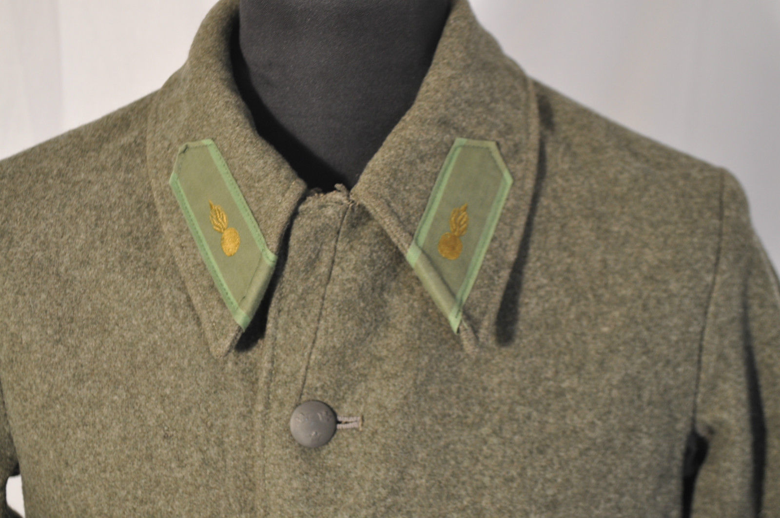 New Vintage Swedish wool M39 army blazer coat field jacket 1950-1940s  military