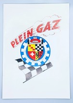 Vintage, Plein Gaz Race Team Program. Geneva&#39;s 1st Race Team - $72.57