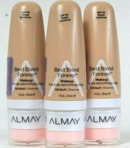 3 Count Almay 1 Oz Best Blend Forever 120 Buff SPF 40 Broad Spectrum Makeup - $30.99
