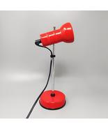 1970s Stunning Red Table Lamp by Veneta Lumi. Made in Italy - $270.00