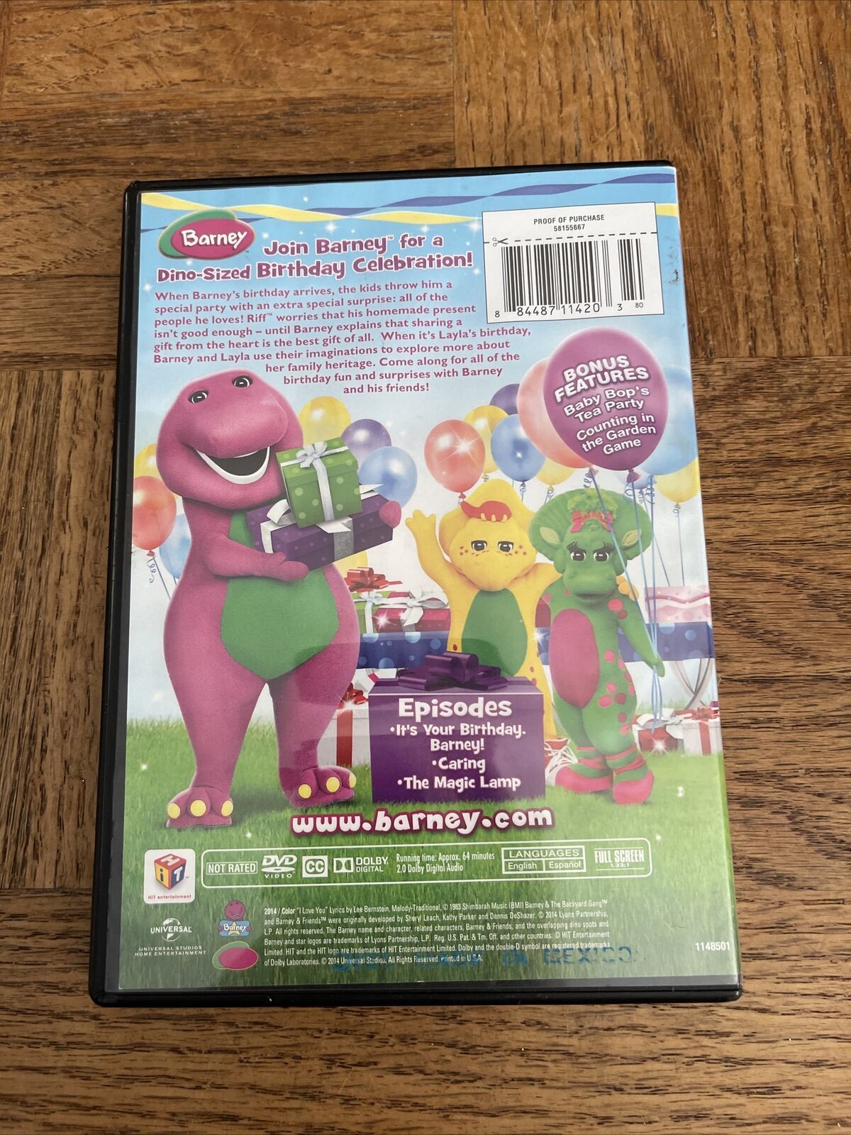 Barney Happy Birthday Barney DVD - DVDs & Blu-ray Discs