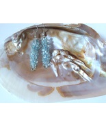 Natural Aquamarine Drops Earrings, Blue Gemstones Earrings  - $254.00