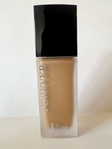 Christian Dior 24h wear high perfection skin caring foundation &quot;4W0&quot; 1oz... - $44.54