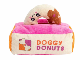 Silver Paw 2-in-1 Dog Toys Donut Box and Donut - $19.95