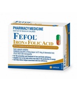 Fefol Iron &amp; Folate Supplement 60 Capsules - $122.74