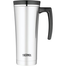 Restpresso 64 oz White Thermal Coffee Carafe / Server - 8 3/4 x 6