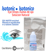 Gotas de Ojos-Eye Drops ISOTONIC * ISOTONICO SEA WATER-Agua De Mar Casa ... - $10.75