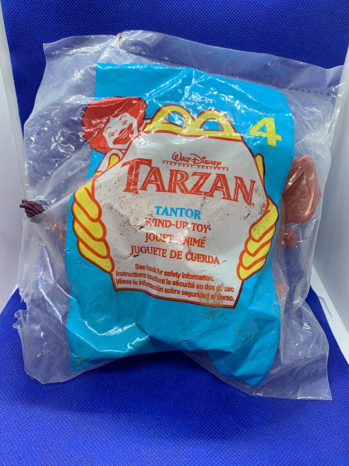 Walt Disney's Tarzan Tantor the Elephant McDonalds Happy Meal Toy #4 ...