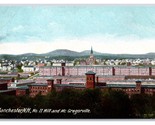 No 11 Mill and Mt Gregorville Manchester New Hampshire UNP DB Postcard W13 - $3.91
