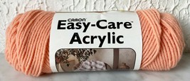 Vintage Caron Easy-Care Acrylic 4-Ply Yarn - 1 Skein Color Country Peach #0012 - $6.60
