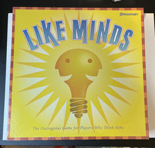 Like Minds BoardGame-Pressman-Outrageous Game For Players Who Think Alike--New - $14.95