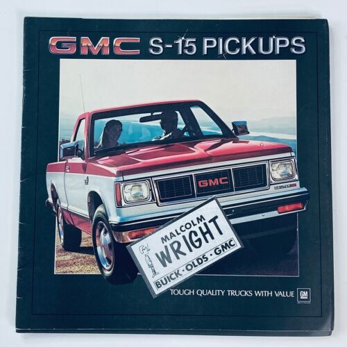 1984 GMC S-15 Pickups Trucks Dealer Showroom Sales Brochure Guide ...