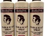 3x SoftSheen-Carson Sta-Sof-Fro Hair &amp; Scalp Spray Comb Out Conditioner ... - $98.95