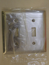 Pass &amp; Seymour 430SS/S2 Stainless 2-Gang 2 Toggle switches Wall Plate, B... - $40.00