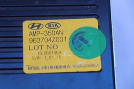Hyundai Kia Stereo Radio Amplifier AMP Mobis 96370-4Z001, 963704Z001, AMP-350AN